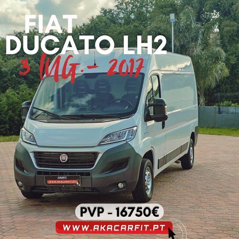 Branco Usado 2017 Fiat Ducato 33 Van | € 16.750 - Imagem 1/4