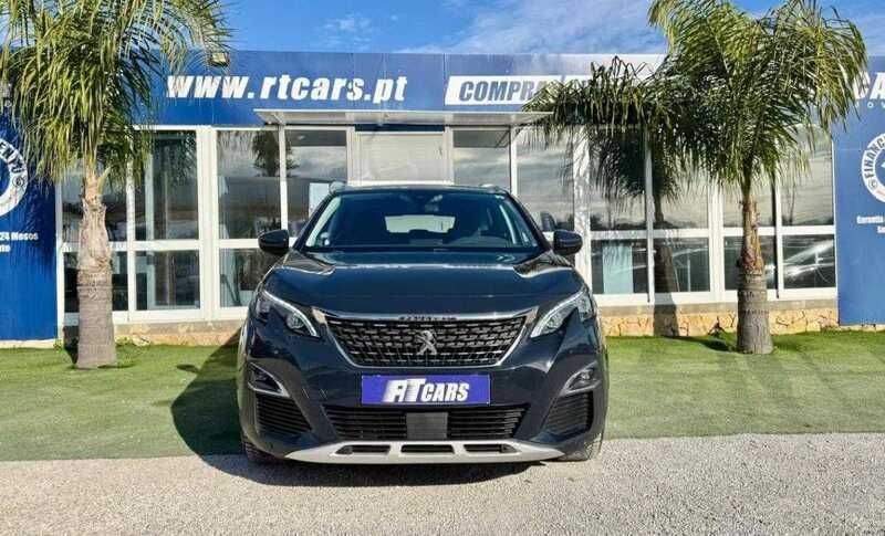 Usado Peugeot 3008 Allure 130 HP (95 kW) 2018 Azul SUV