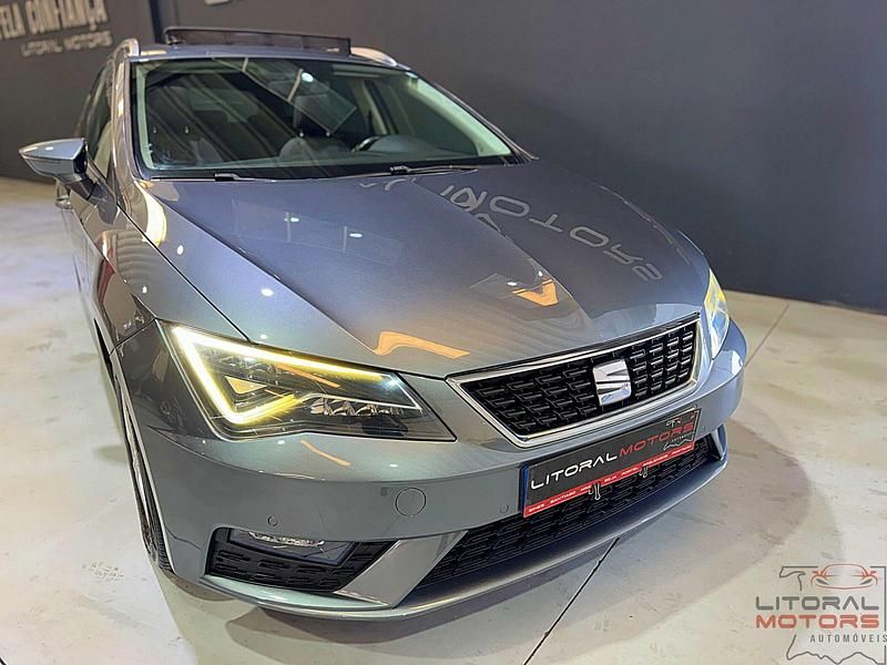 Usado Seat Leon XCELLENCE 115 HP (84 kW) 2018 Cinza Carrinha