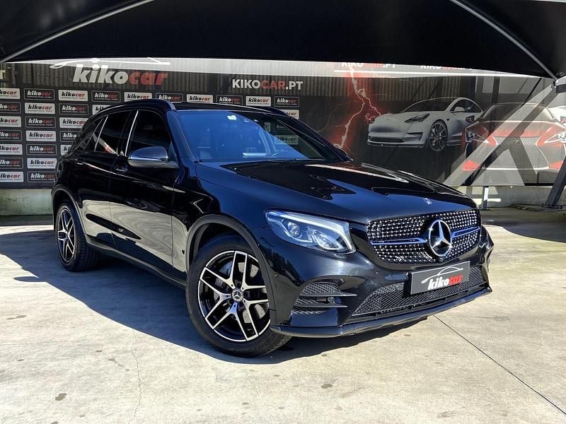 Preto Usado 2018 Mercedes GLC220 AMG line SUV | € 32.900 (Bom preço) - Imagem 1/4