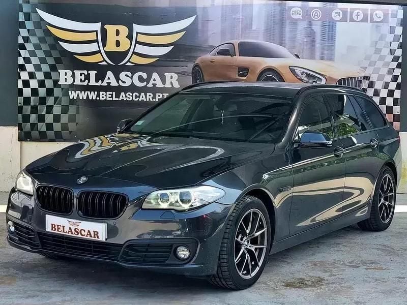 Usado BMW 520 Luxury Line 190 HP (139 kW) 2016 Cinza antracite Carrinha