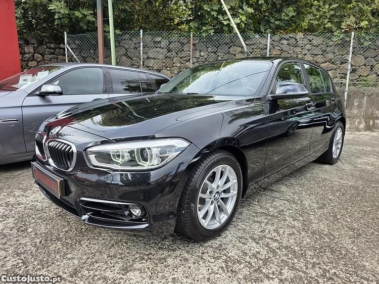 Preto Usado 2019 BMW 116 Sport Line Citadino | € 19.900 (Bom preço) - Imagem 1/1