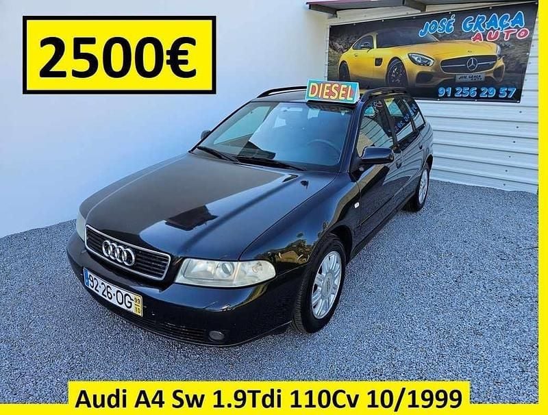 Preto Usado 1999 Audi A4 Carrinha | € 2.500 (Preço justo) - Imagem 1/4