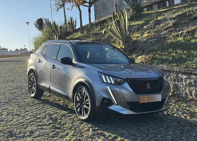 Cinzento Usado 2021 Peugeot 2008 SUV | € 20.950 (Preço justo) - Imagem 1/4
