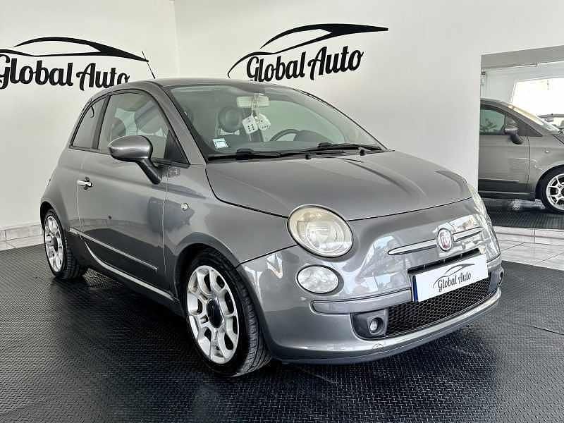 Cinzento Usado 2009 Fiat 500 Citadino | € 6.750 (Preço justo) - Imagem 1/4