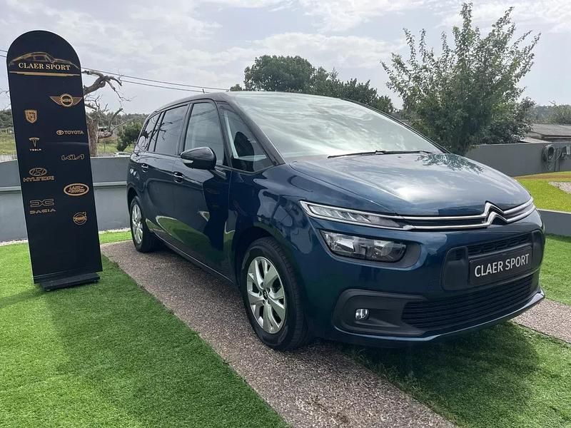 Azul Usado 2021 Citroën C4 SpaceTourer Start Monovolume | € 19.900 (Preço elevado) - Imagem 1/4