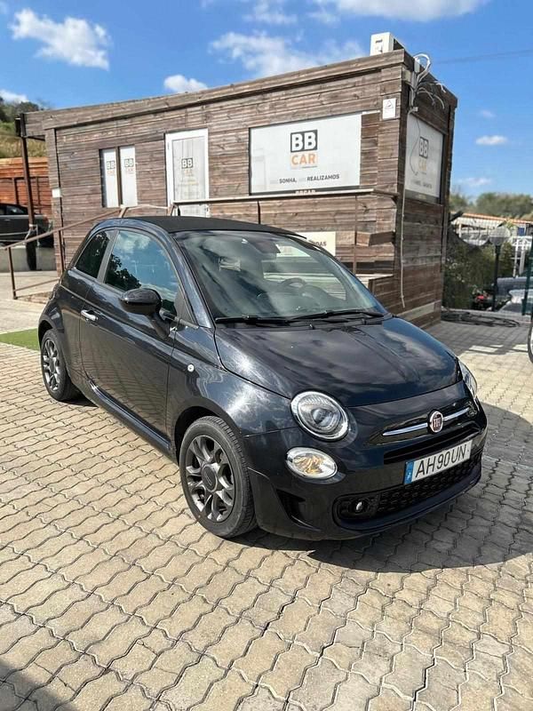 Usado Fiat 500C Sport 70 HP (51 kW) 2021 Preto Cabrios