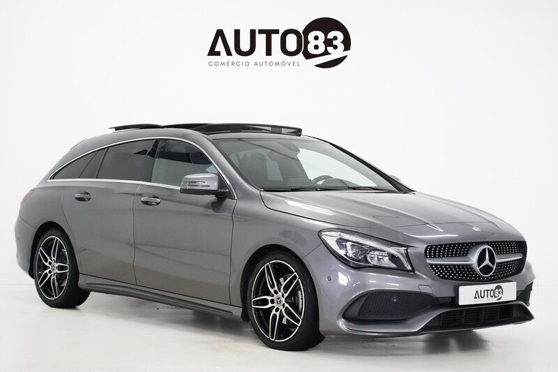 Cinza Usado 2016 Mercedes CLA200 AMG line Carrinha | € 19.990 - Imagem 1/4