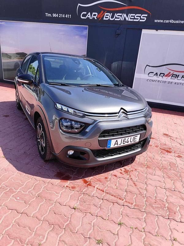 Usado Citroën C3 Feel 102 HP (75 kW) 2021 Cinzento Citadino