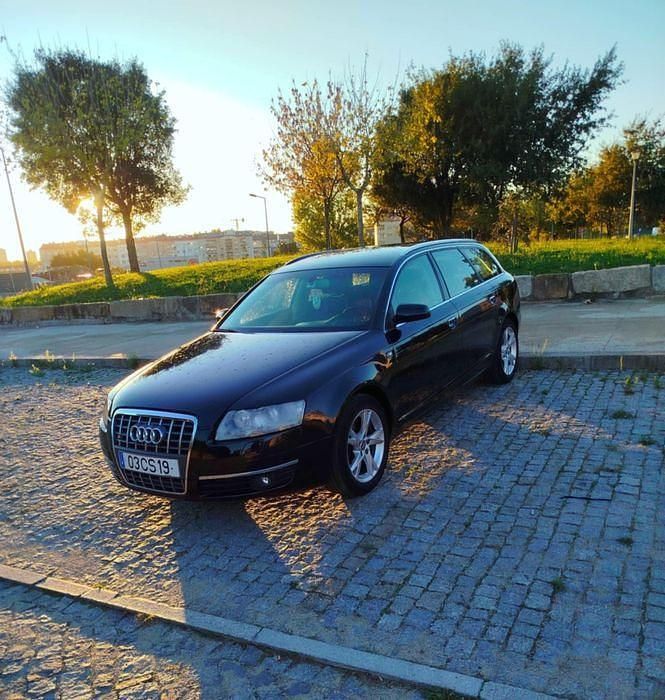 Usado Audi A6 S-Line 140 HP (102 kW) 2007 Preto Sedan