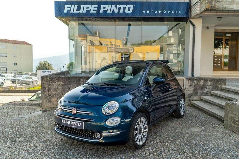 Azul Usado 2020 Fiat 500C Cabrios | € 15.890 (Preço elevado) - Imagem 1/4