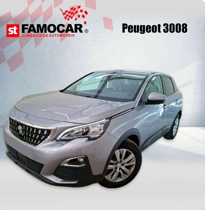 Cinzento Usado 2020 Peugeot 3008 Active SUV | € 15.980 (Super Preço) - Imagem 1/4
