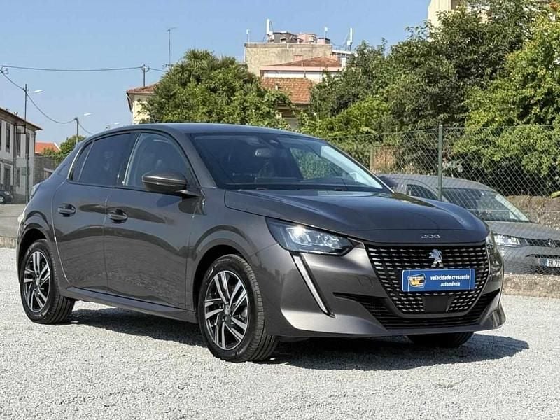 Cinzento Usado 2021 Peugeot 208 Citadino | € 14.900 (Preço justo) - Imagem 1/4