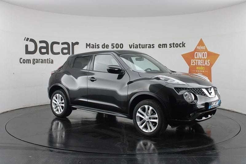 Preto Usado 2017 Nissan Juke Acenta SUV | € 13.499 (Preço justo) - Imagem 1/4