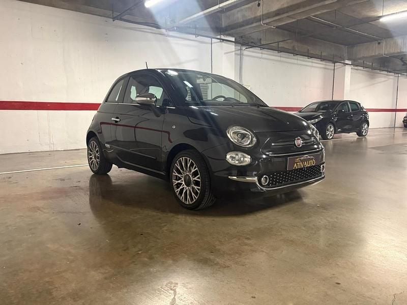 Usado Fiat 500 Lounge 69 HP (50 kW) 2017 Preto Citadino
