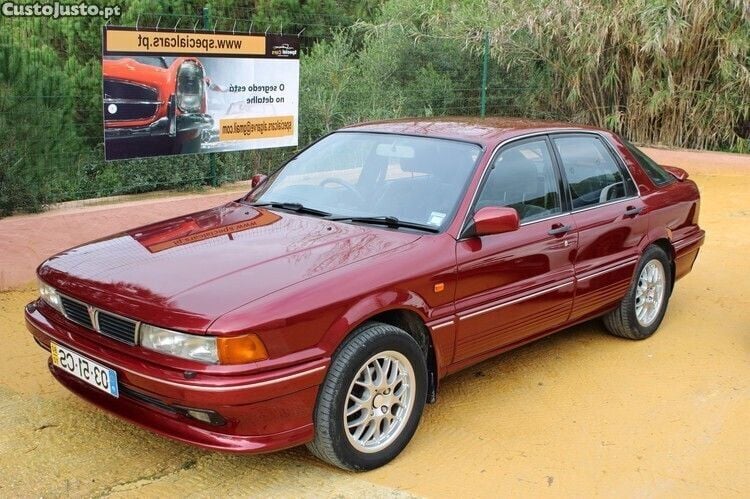 Vermelho Usado 1990 Mitsubishi Galant | € 7.200 - Imagem 1/1