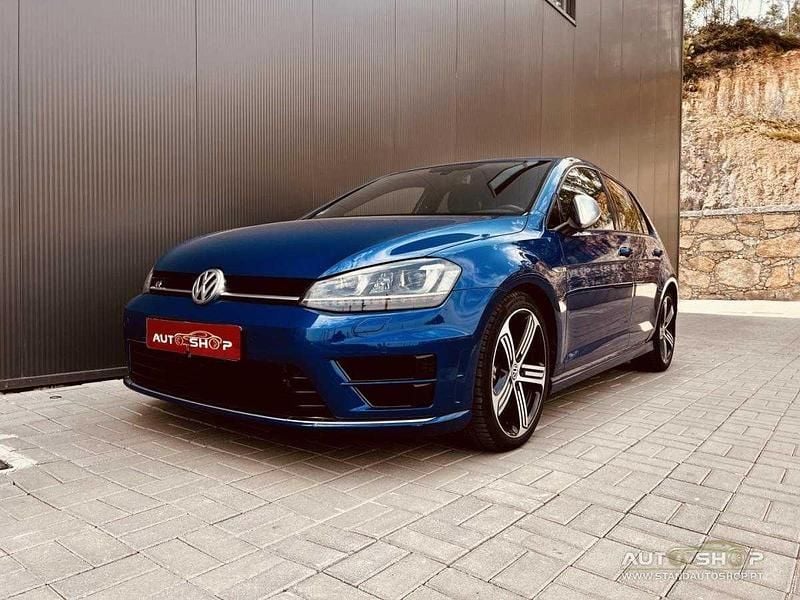 Azul Usado 2014 VW Golf VII R Citadino | € 26.990 (Caro) - Imagem 1/4