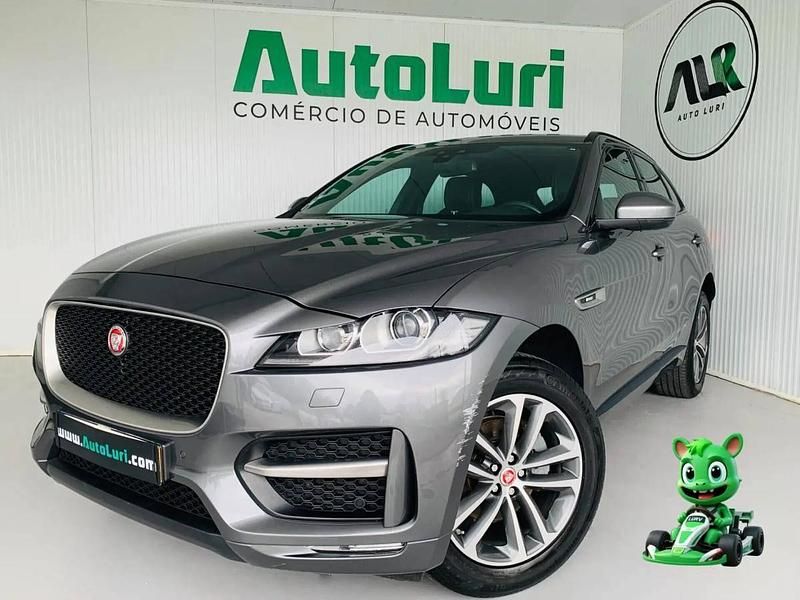 Cinza Usado 2016 Jaguar F-Pace R-Sport SUV | € 22.950 (Preço justo) - Imagem 1/4