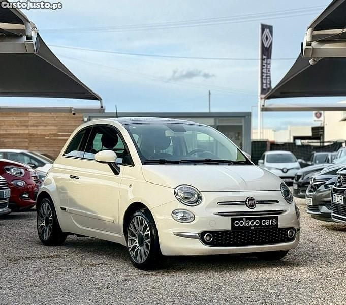 Branco Usado 2019 Fiat 500 Anniversary Citadino | € 12.900 (Preço justo) - Imagem 1/1