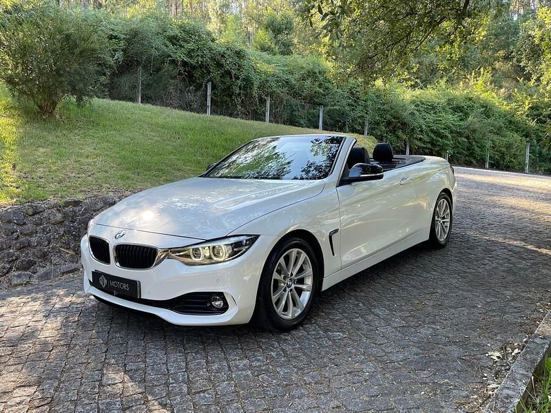 Branco Usado 2019 BMW 420 Advantage Cabrios | € 25.950 - Imagem 1/4