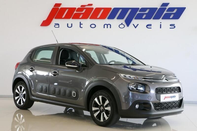 Cinzento Usado 2019 Citroën C3 PureTech Citadino | € 14.500 (Preço elevado) - Imagem 1/4
