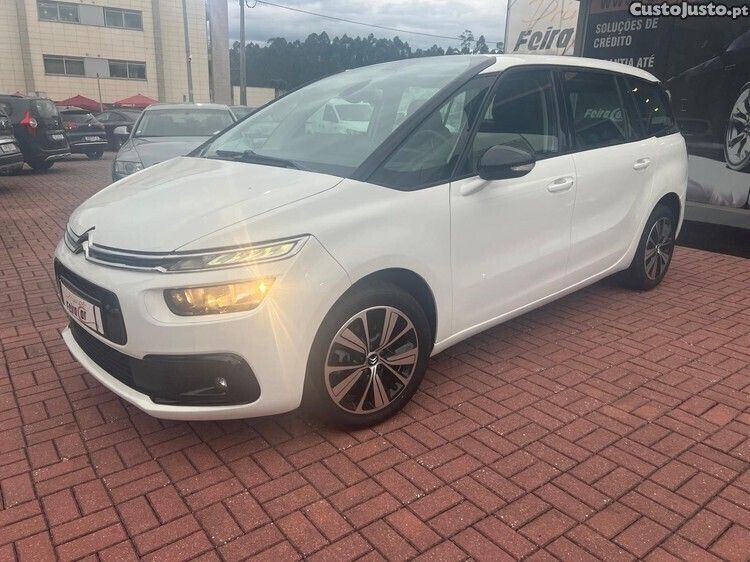 Branco Usado 2018 Citroën Grand C4 Picasso Exclusive Monovolume | € 16.490 - Imagem 1/1