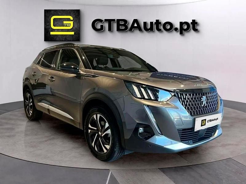 Cinza Usado 2020 Peugeot 2008 GT-line SUV | € 22.999 - Imagem 1/4