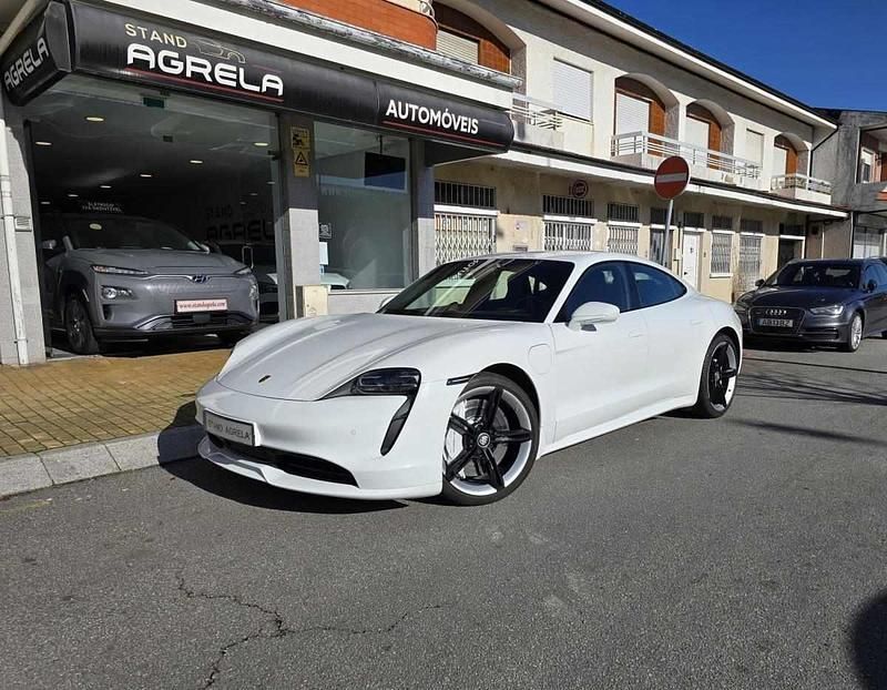 Branco Usado 2020 Porsche Taycan | € 68.000 (Preço elevado) - Imagem 1/4
