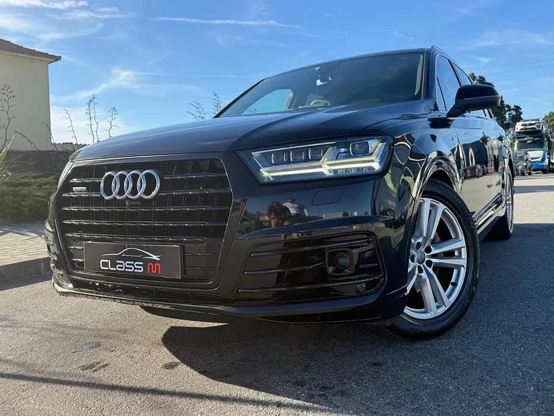 Preto Usado 2015 Audi Q7 S-Line SUV | € 32.900 - Imagem 1/4