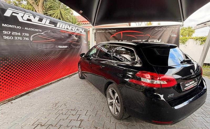 Usado Peugeot 308 SW 130 HP (95 kW) 2018 Preto Carrinha
