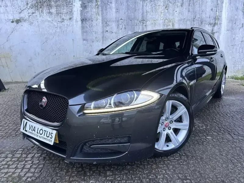 Preto Usado 2014 Jaguar XF Sportbrake Premium Luxury Carrinha | € 19.900 - Imagem 1/4