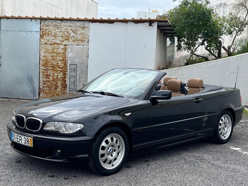Preto Usado 2006 BMW 320 Cabriolet Cabrios | € 13.900 - Imagem 1/4