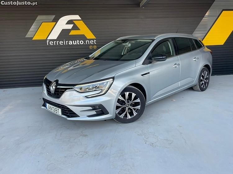 Cinza Usado 2021 Renault Mégane GrandTour LIMITED Carrinha | € 17.800 (Preço justo) - Imagem 1/1