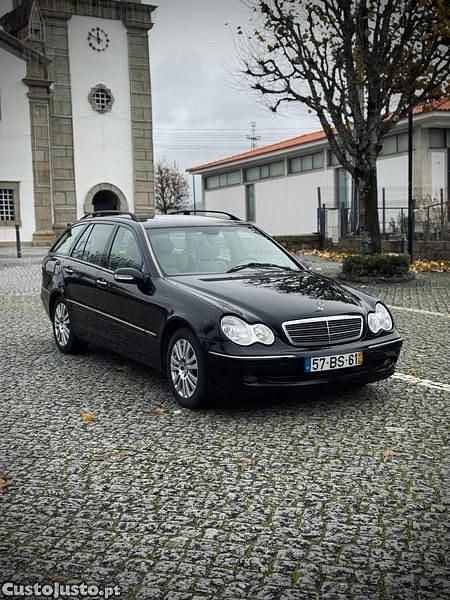 Preto Usado 2003 Mercedes C220 Elegance Carrinha | € 5.500 (Preço justo) - Imagem 1/1