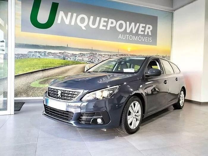 Cinza escuro Usado 2020 Peugeot 308 SW Carrinha | € 10.990 (Bom preço) - Imagem 1/4