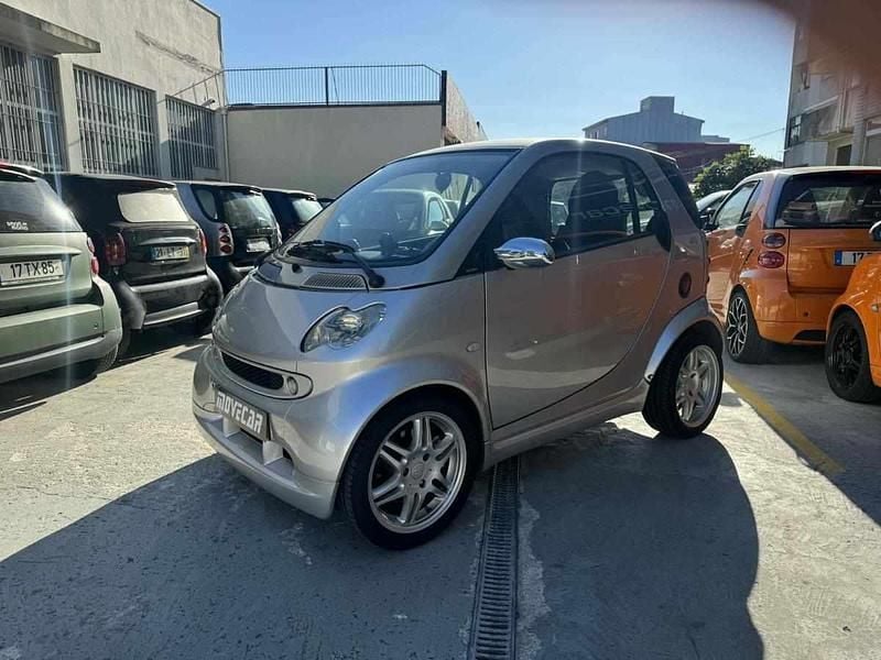 Usado Smart ForTwo Cabrio Brabus 75 HP (55 kW) 2004 Cinzento Cabrios