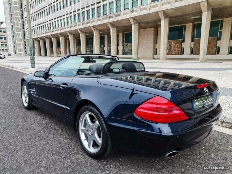 Azul Usado 2004 Mercedes SL350 Coupé | € 29.990 - Imagem 1/1