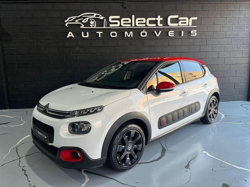 Branco Usado 2018 Citroën C3 Shine Citadino | € 11.950 (Bom preço) - Imagem 1/4