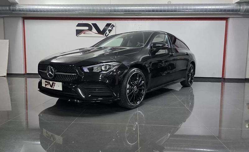 Preto Usado 2021 Mercedes CLA250e Shooting Brake AMG line Carrinha | € 34.990 (Preço justo) - Imagem 1/4