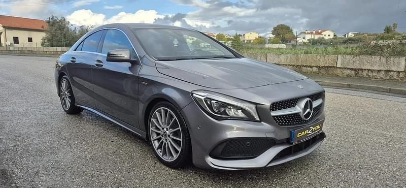 Cinza Usado 2018 Mercedes CLA200 AMG Coupé | € 22.000 (Preço justo) - Imagem 1/4