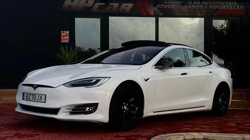 Branco Usado 2018 Tesla Model S Citadino | € 24.990 (Super Preço) - Imagem 1/4