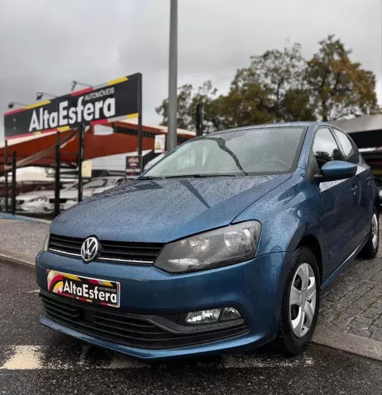 Azul Usado 2017 VW Polo Trendline | € 13.900 - Imagem 1/4