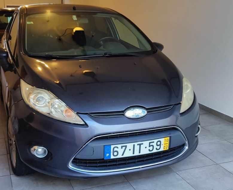 Azul Usado 2010 Ford Fiesta Citadino | € 5.150 (Preço justo) - Imagem 1/4