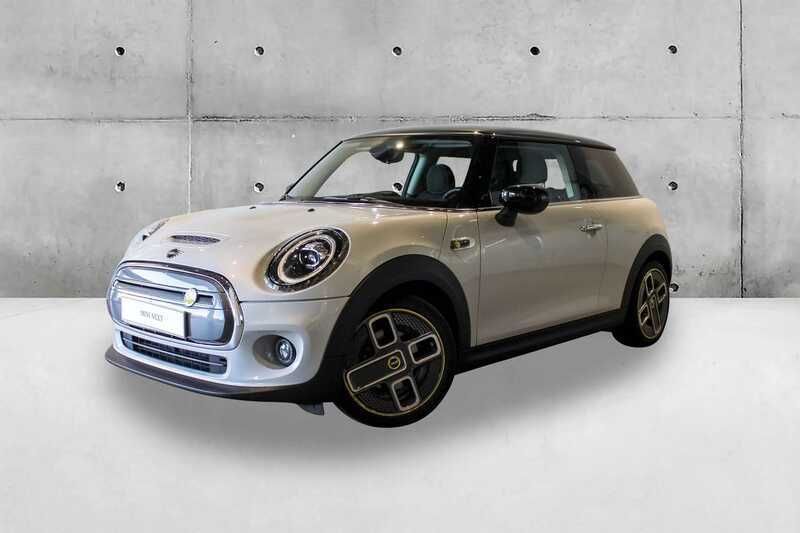 White silver metalizado pernos de segurança kit reparação de pneus Usado 2021 Mini Cooper SE Citadino | € 23.500 (Caro) - Imagem 1/4