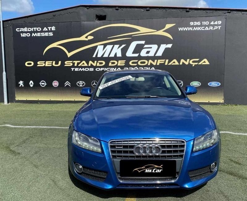 Azul claro Usado 2008 Audi A5 S-Line Coupé | € 17.480 (Caro) - Imagem 1/4
