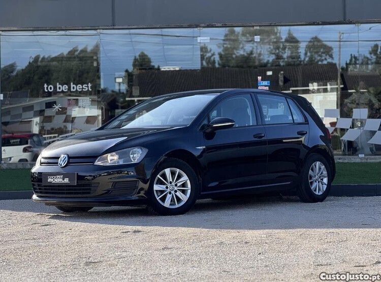 Preto Usado 2015 VW Golf VII Sedan | € 13.900 (Preço justo) - Imagem 1/1