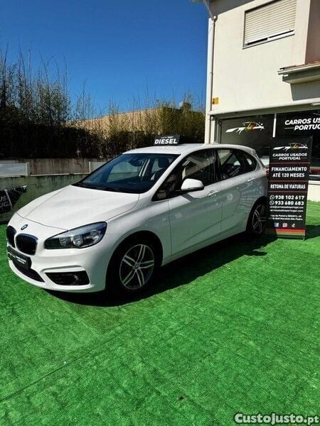 Branco Usado 2015 BMW 216 Active Tourer Sport Line Monovolume | € 13.490 (Preço justo) - Imagem 1/1