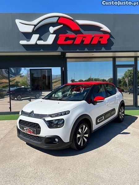 Branco Usado 2020 Citroën C3 PureTech Citadino | € 14.850 (Caro) - Imagem 1/1