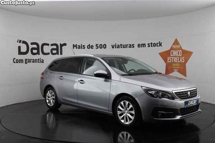 Cinza Usado 2020 Peugeot 308 Style Carrinha | € 12.999 (Bom preço) - Imagem 1/1