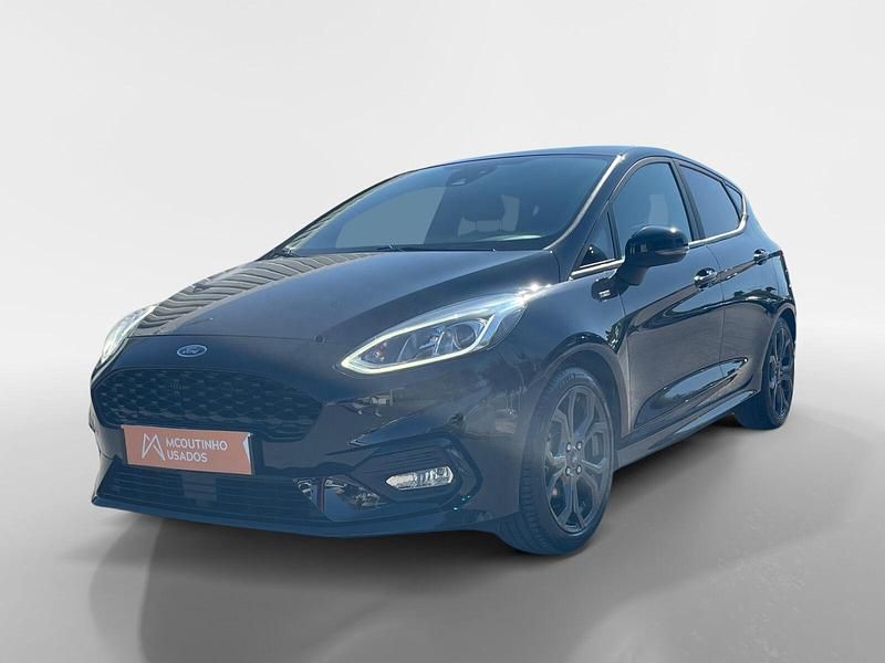 Preto Usado 2020 Ford Fiesta ST-Line Citadino | € 15.444 (Preço justo) - Imagem 1/4
